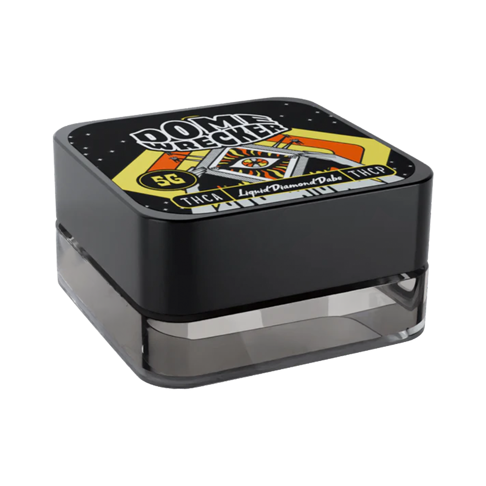 Domewrecker Liquid Diamonds Dab Concentrate (5g) Illuminati OG with packaging