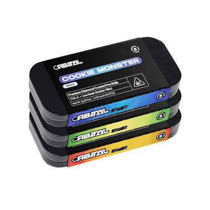 Galaxy Treats Orbital Diamond Coated Pre-Rolls (3g 6ct Tin)