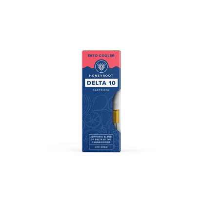 Honeyroot D10 Cartridge (1g) - Ekto Cooler with packaging