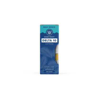 Honeyroot D10 Cartridge (1g) - Maui Wowie with packaging