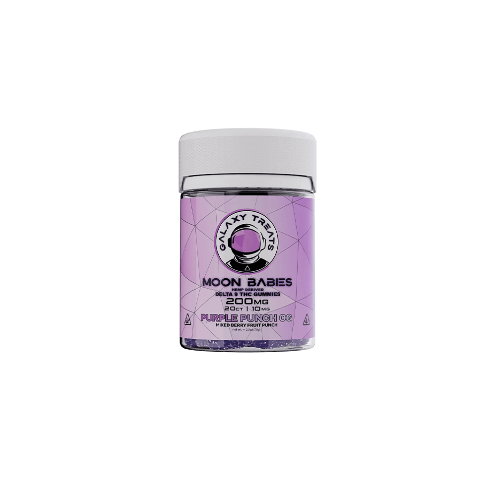 Galaxy Treats Moon Babies Gummies D9 - Purple Punch