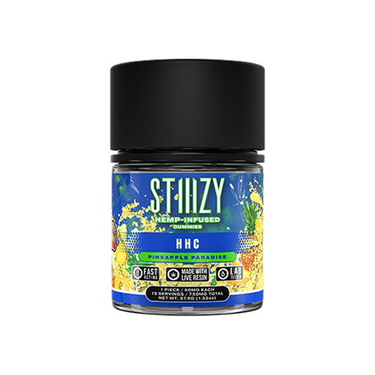 STIIIZY HHC Gummies (825mg 15ct Jar) | MOQ 10 Pineapple paradise