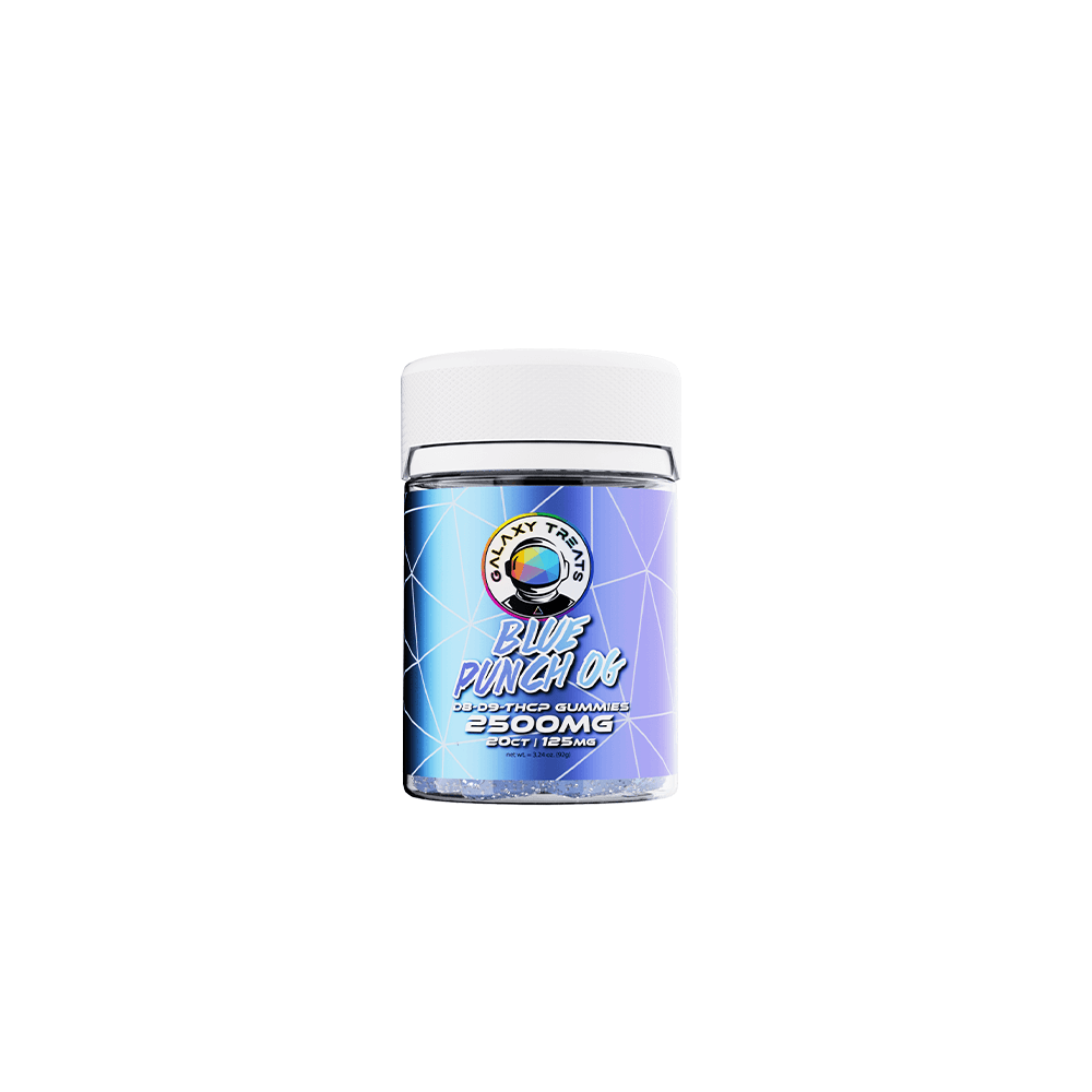 Galaxy Treats Moon Babies Gummies (2500mg 20ct Jar) - Blue  Punch OG