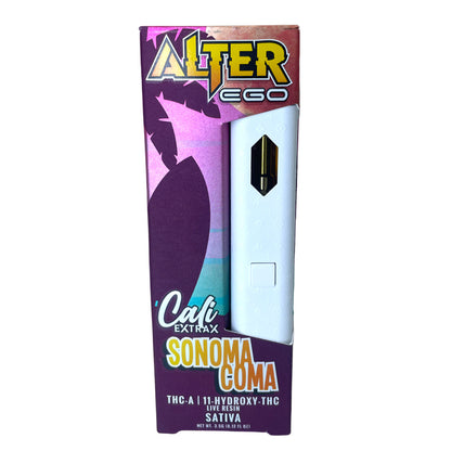 Cali ExtraX Alter Ego Live Resin THCA + D11 Disposable (3.5g) | Sonoma Coma