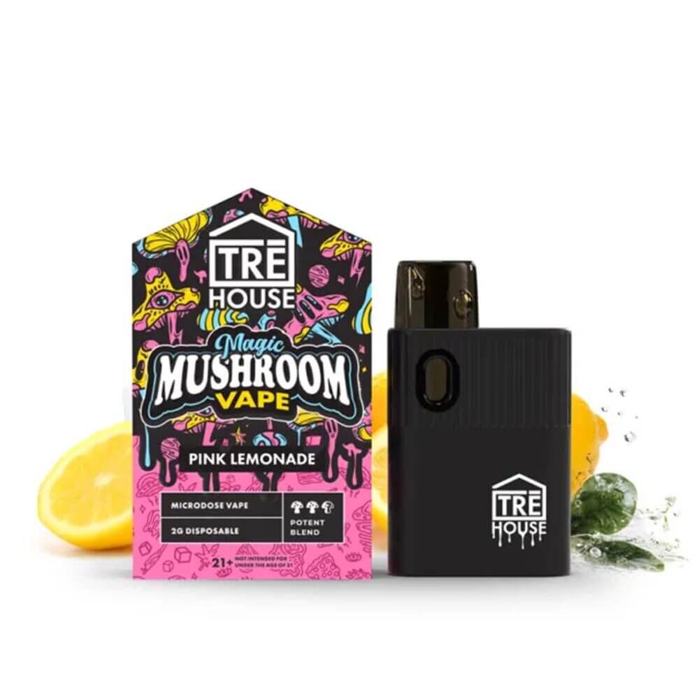 Tre House Magic Mushroom Disposable (2g) | Pink Lemonade