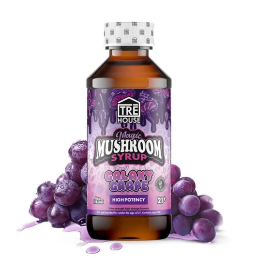 Tre House Magic Mushroom Syrup (1150mg 4oz Bottle) | Galaxy Grape