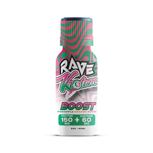 Rave Target Shot Kratom Liquid 60mL -  Boost