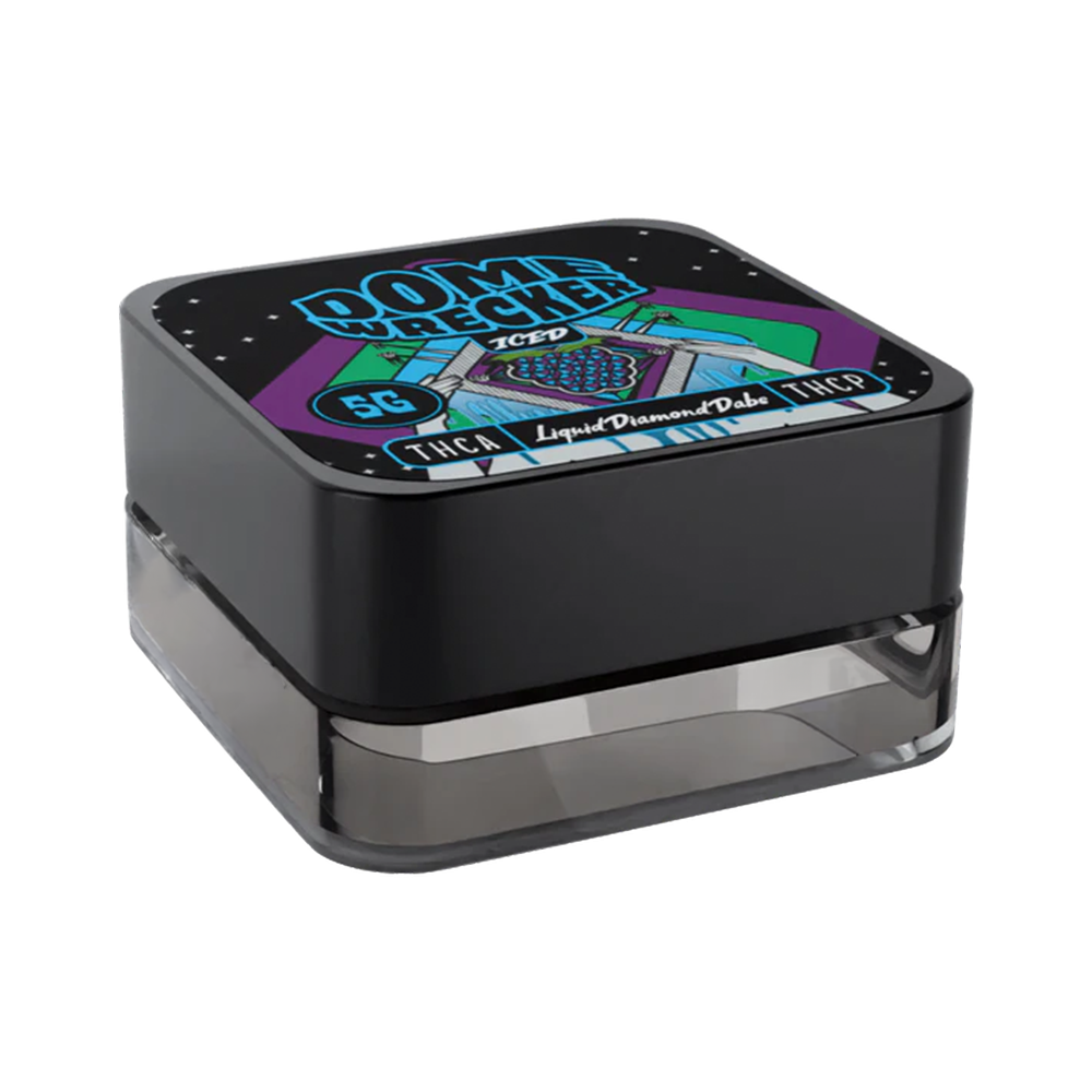 Domewrecker Liquid Diamonds Dab Concentrate (5g) Hulkberry Ice with packaging