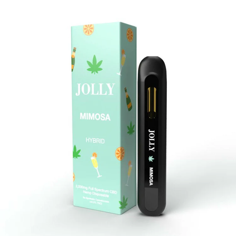 Jolly CBD Disposable (2000mg 2g) - Mimosa with packaging