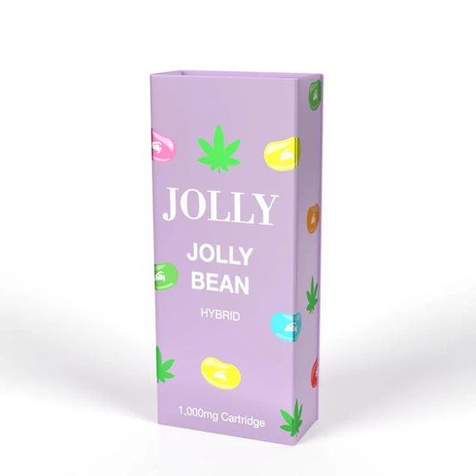 Jolly CBD Cartridge (1000mg 1g) - Jolly Bean with packaging