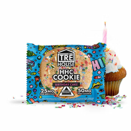 Tre House HHC Birthday Cake Cookie (1ct 50mg Cookie)