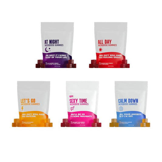 MCRO Edibles Gummies (10ct Pouch)