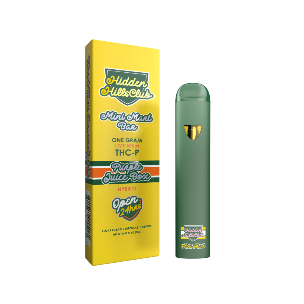 Hidden Hills (DispoDelta)(1g) Mini Mart Bar