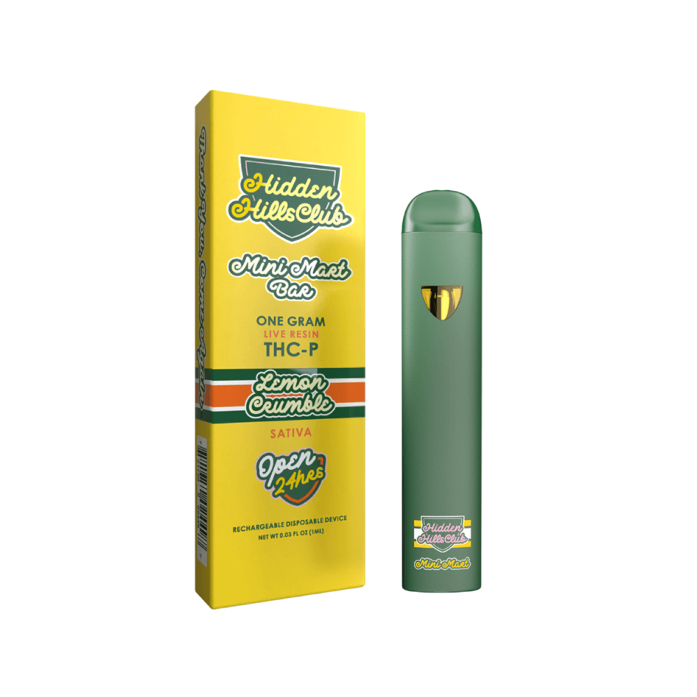 Hidden Hills (DispoDelta)(1g) Mini Mart Bar