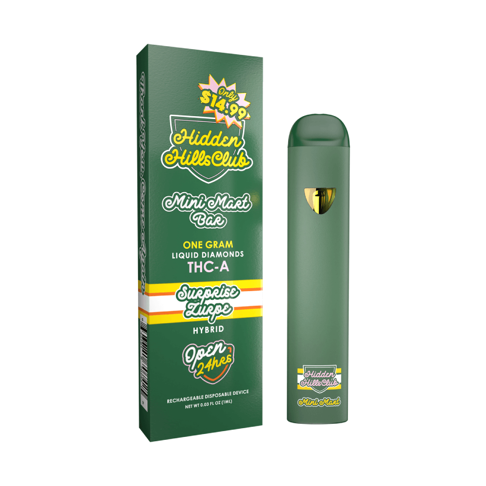 Hidden Hills (DispoDelta)(1g) Mini Mart Bar