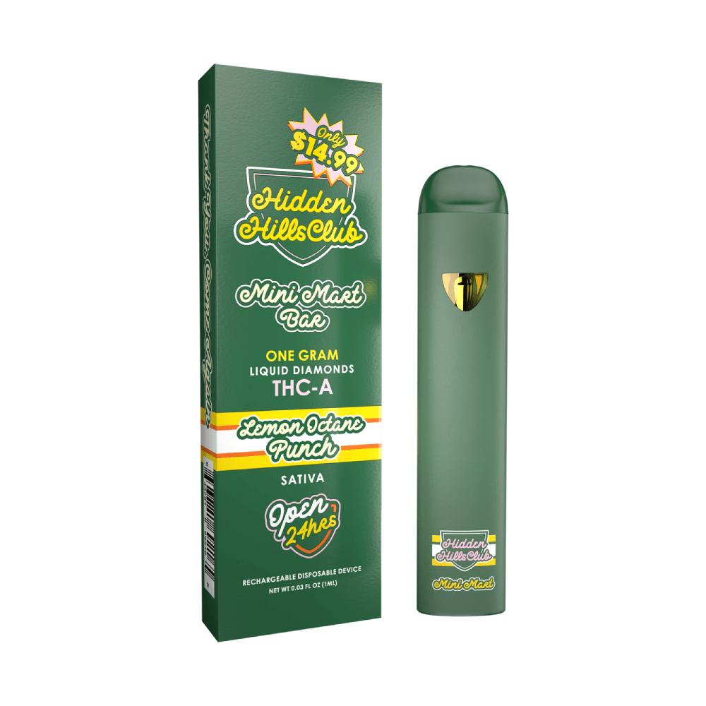 Hidden Hills (DispoDelta)(1g) Mini Mart Bar