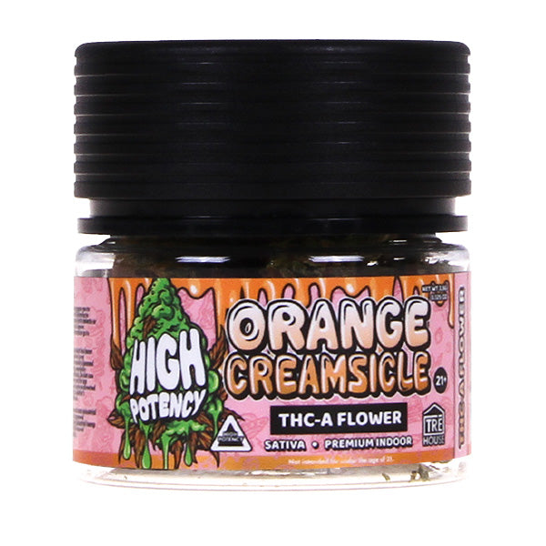 Tre House Hemp Flower (3.5g) Orange Creamsicle