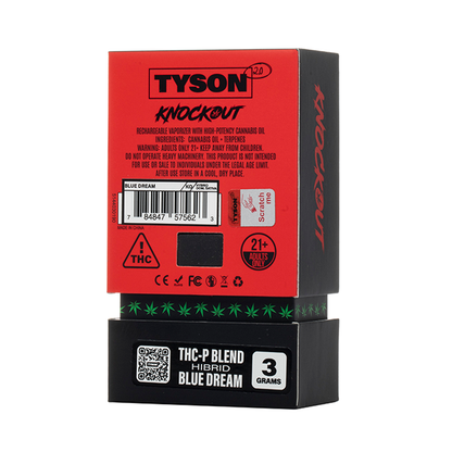Tyson 2.0 Disposable Delta Knockout THCP (3g)