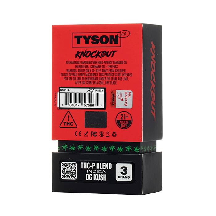 Tyson 2.0 Disposable Delta Knockout THCP (3g)