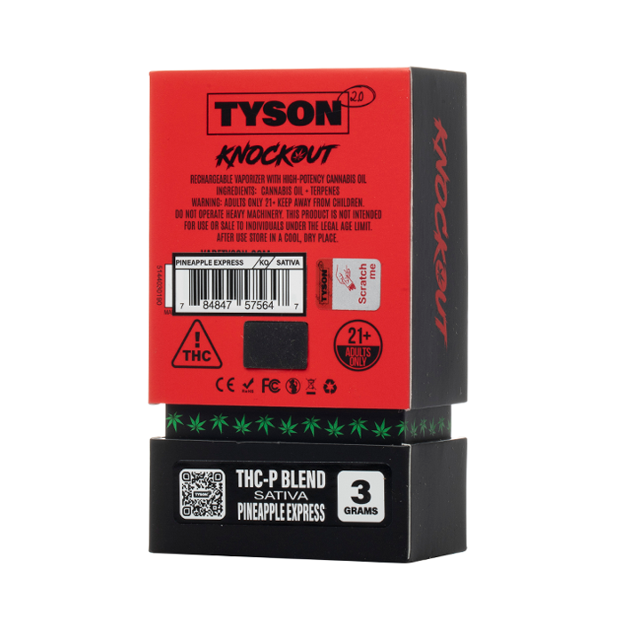 Tyson 2.0 Disposable Delta Knockout THCP (3g)