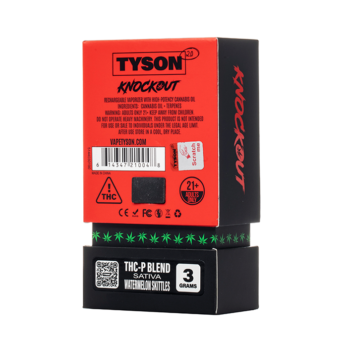 Tyson 2.0 Disposable Delta Knockout THCP (3g)